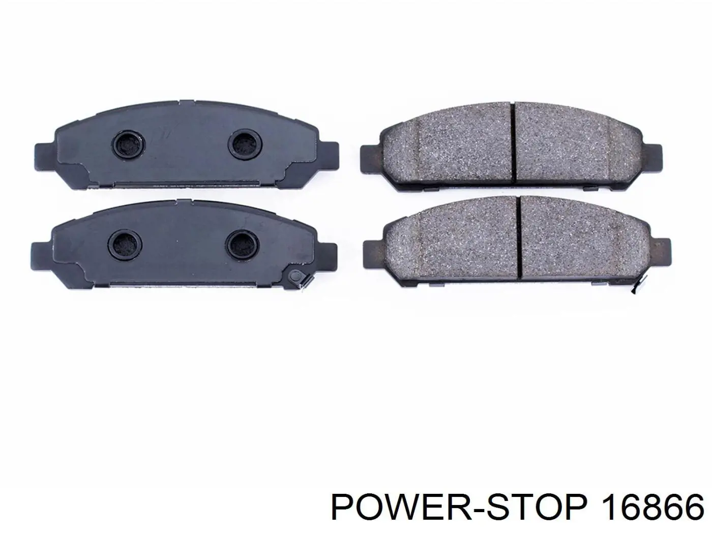 Comprar 16866 Power Stop Pastillas delanteras de freno