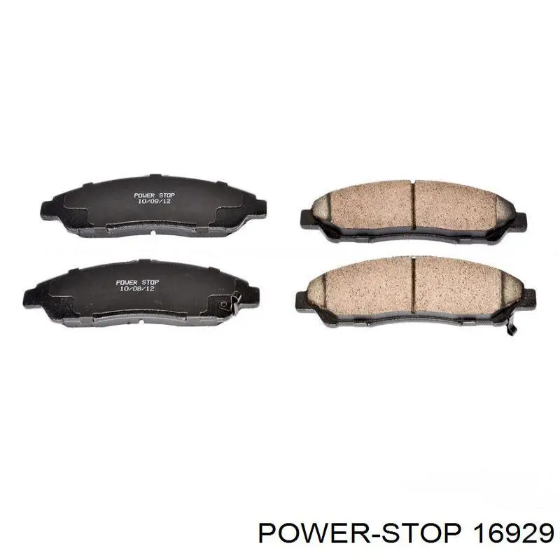 Pastillas de freno 16929 Power Stop