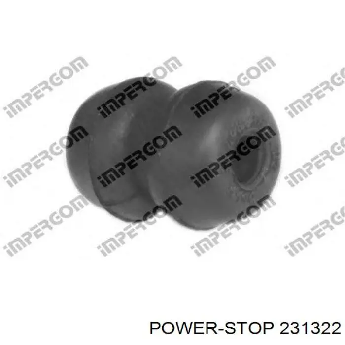 231322 Power Stop pastillas de freno delanteras