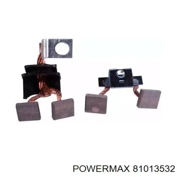 81013532 Power MAX escobilla de carbón, arrancador