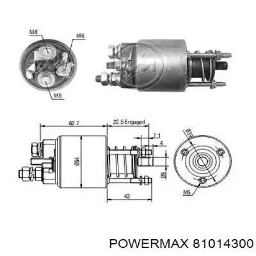 SD0004 AS/Auto Storm Bendix motor de arranque