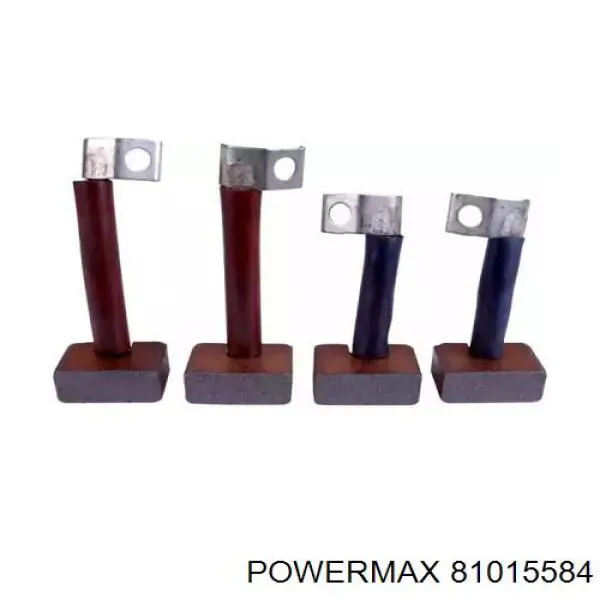 81015584 Power MAX escobilla de carbón, arrancador