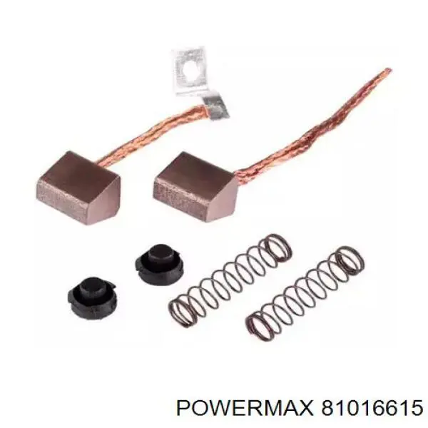 81016615 Power MAX escobilla de carbón, arrancador
