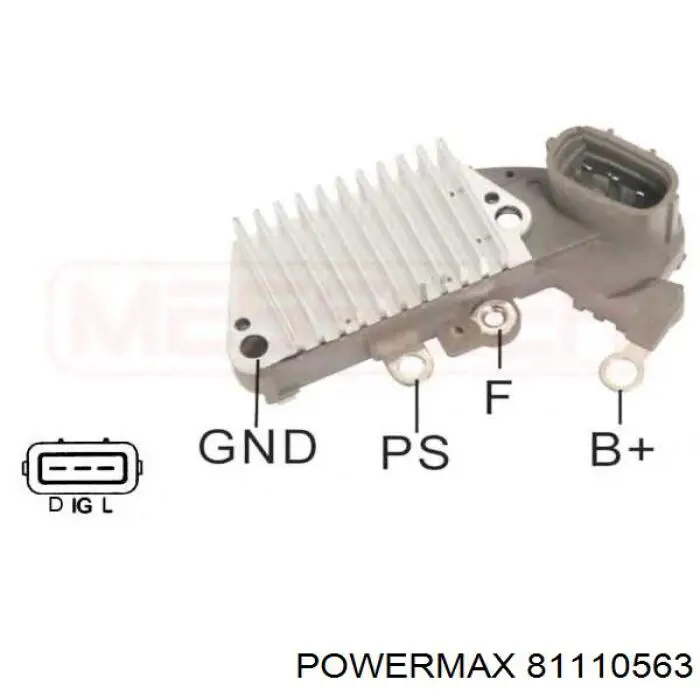 81110563 Power MAX regulador