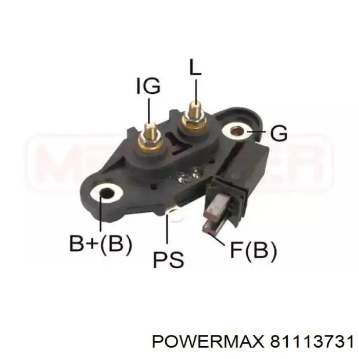 81113731 Power MAX regulador del alternador
