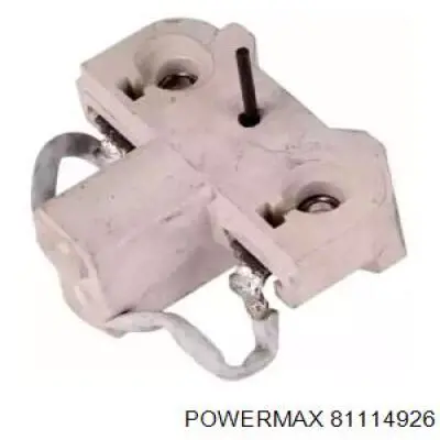 81114926 Power MAX soporte, escobillas de carbón, alternador