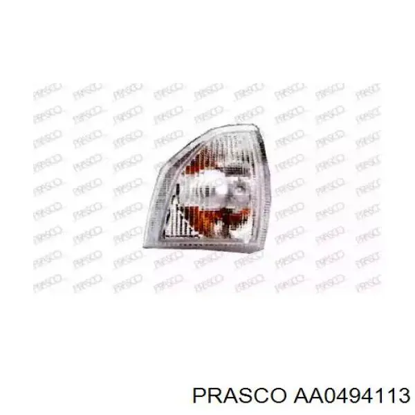 AA0494113 Prasco Cristal del intermitente derecho