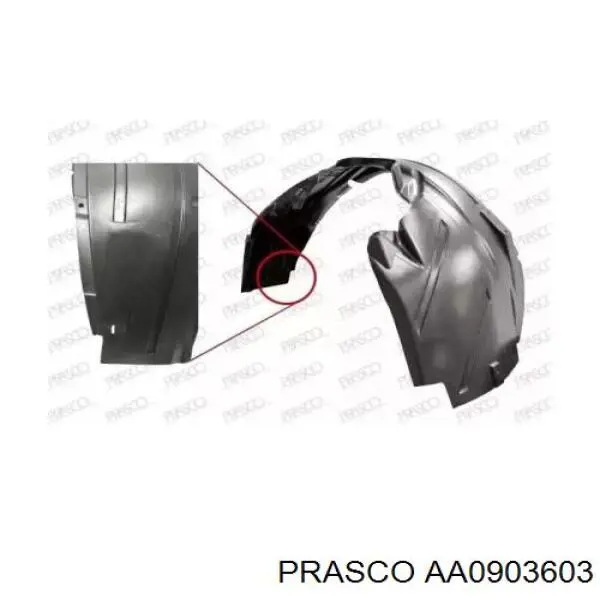 Guardabarros interior derecho, aleta delantera Signeda PAF11012AR precio, desde 27,13 EUR