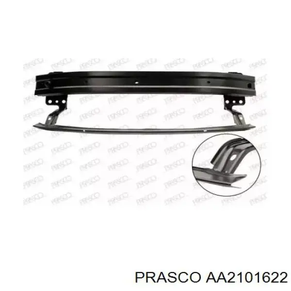 Comprar AA2101622 Prasco Refuerzo parachoque delantero