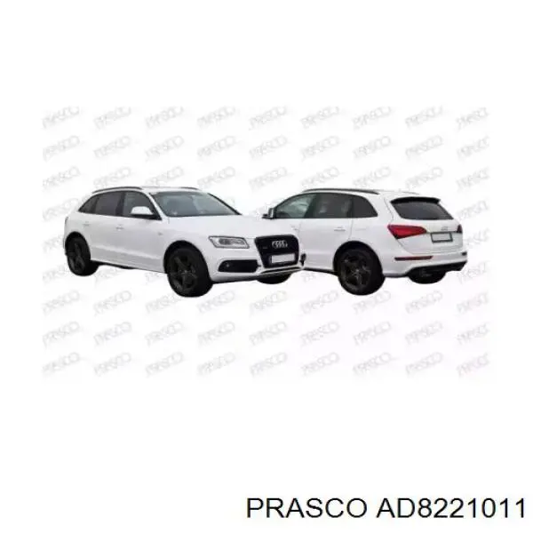 Paragolpes 13X2072 Polcar