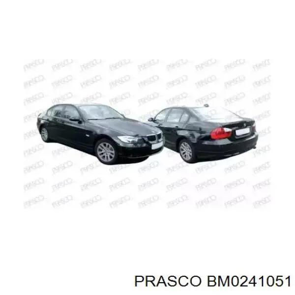 Parachoques trasero PBM041040BA Signeda