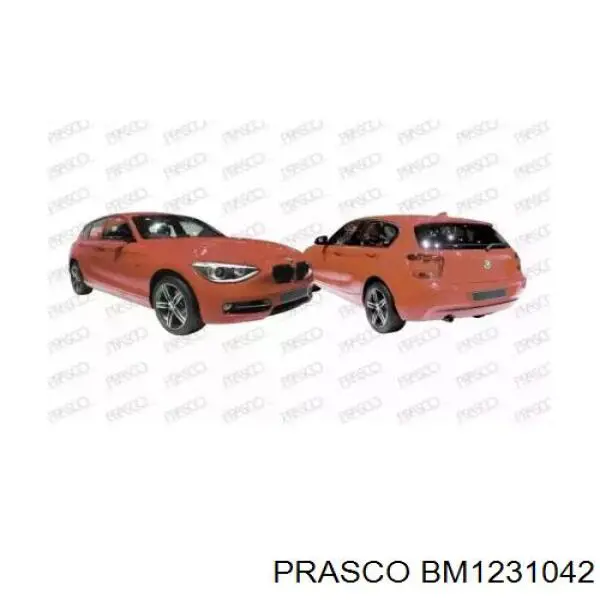 51117292968 BMW Paragolpes delantero