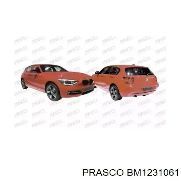 BM1231061 Prasco Defensa trasero