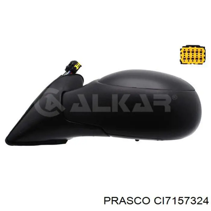 96484820XT Peugeot/Citroen Espejo retrovisor izquierdo