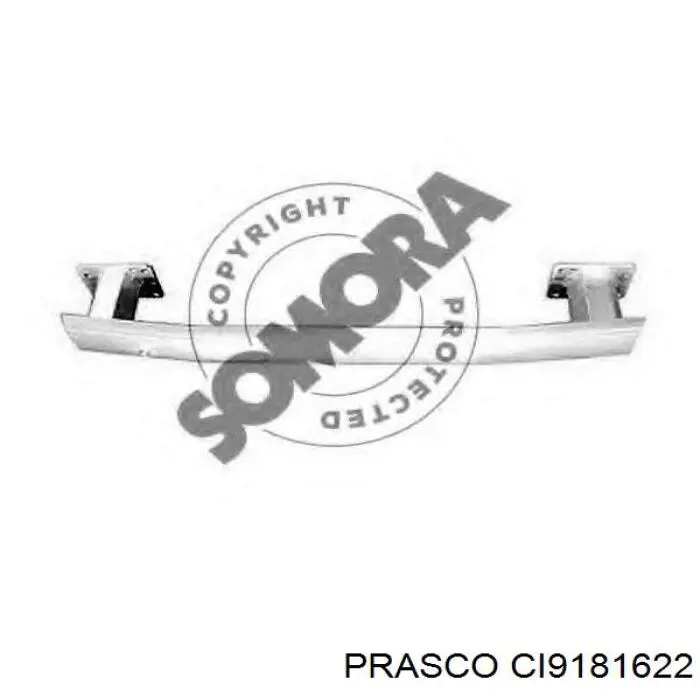 Refuerzo de parachoques delantero Phira 25100860 precio, desde 108,90 EUR