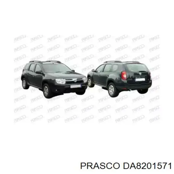 Extensión de la aleta delantera derecha Prasco DA8201571 precio, desde 24,56 EUR