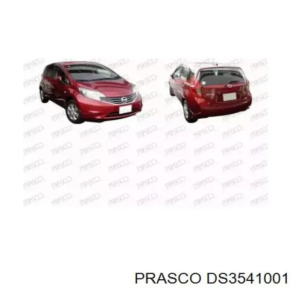 Parachoques delantero Nissan Versa NOTE (E12X)