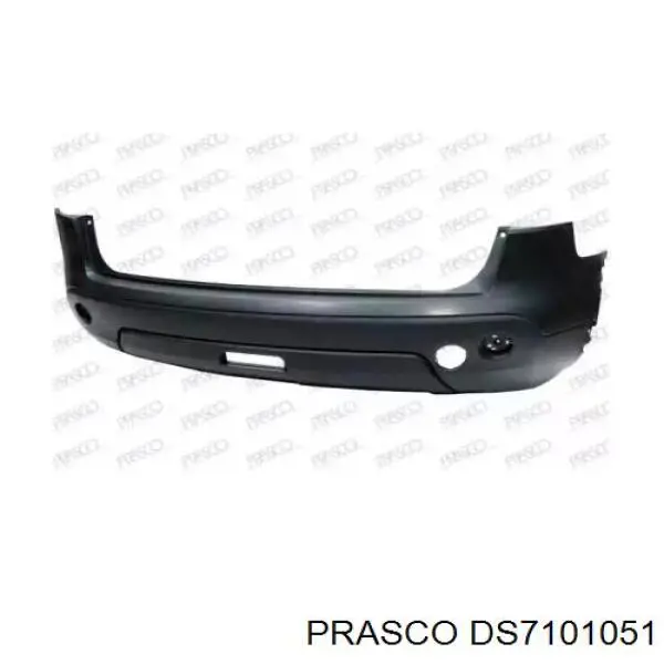 Parachoques trasero 275996 Polcar