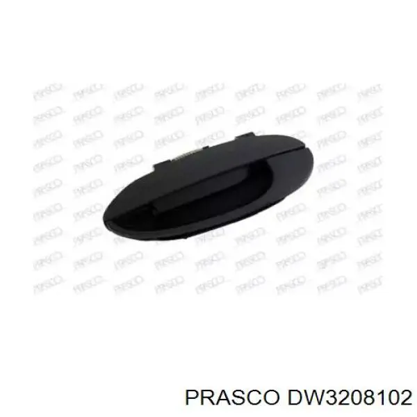 DW3208102 Prasco tirador de puerta exterior trasero izquierdo