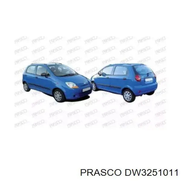 96951900 General Motors Paragolpes delantero