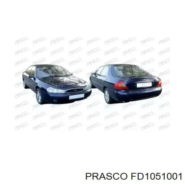 Parachoques delantero FPS FP2554900 precio, desde 66,55 EUR