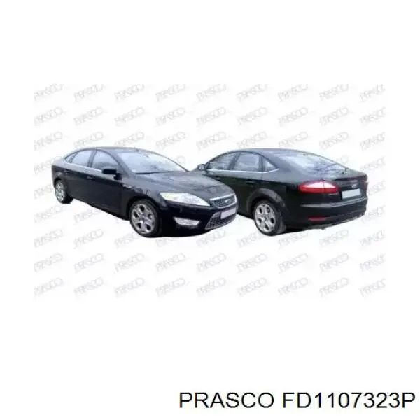 Comprar 7S7117682ME Ford Espejo de retrovisor derecho