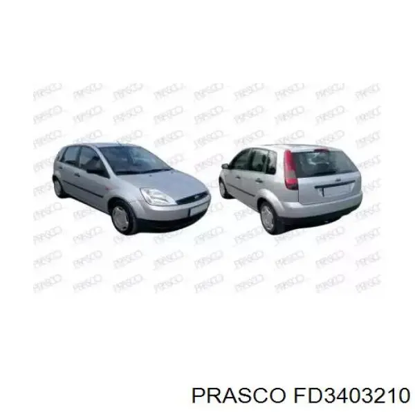 Panel de soporte del radiador y montaje de faros FPS FP2805200 precio, desde 108,25 EUR