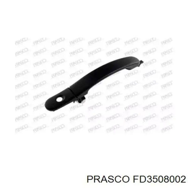 Tirador de puerta exterior delantero izquierda Ford Fiesta 5 (JH, JD)