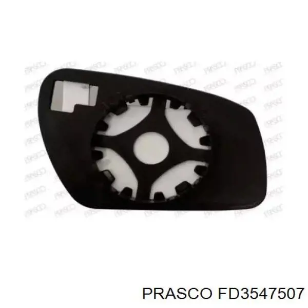 FD3547507 Prasco cristal de espejo retrovisor exterior izquierdo