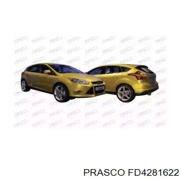 Refuerzo de parachoques delantero Prasco FD4281622 precio, desde 79,86 EUR