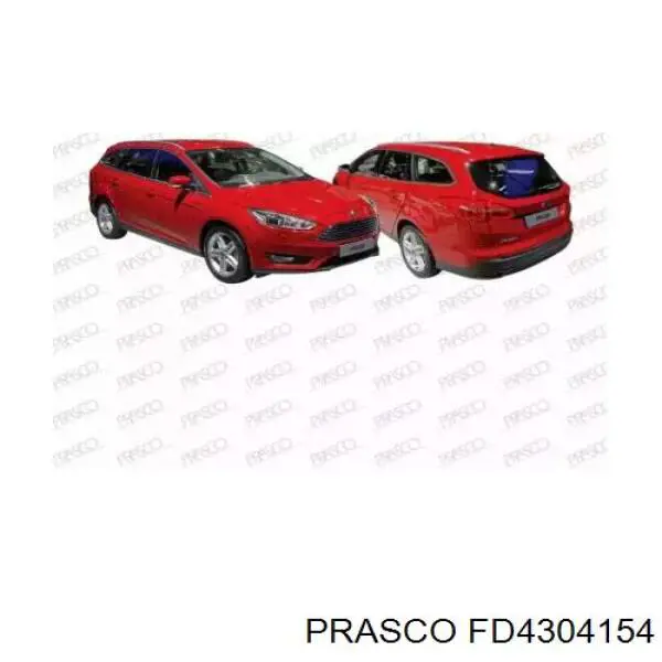 F1EB13405BE Ford Piloto trasero izquierdo