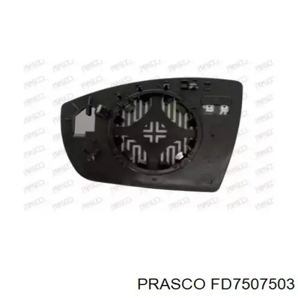 1773652 Ford Cristal de espejo retrovisor derecho