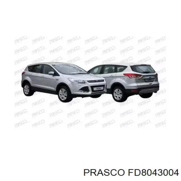 Aleta delantera izquierda Ford GV4116006AD precio, desde 115,34 EUR