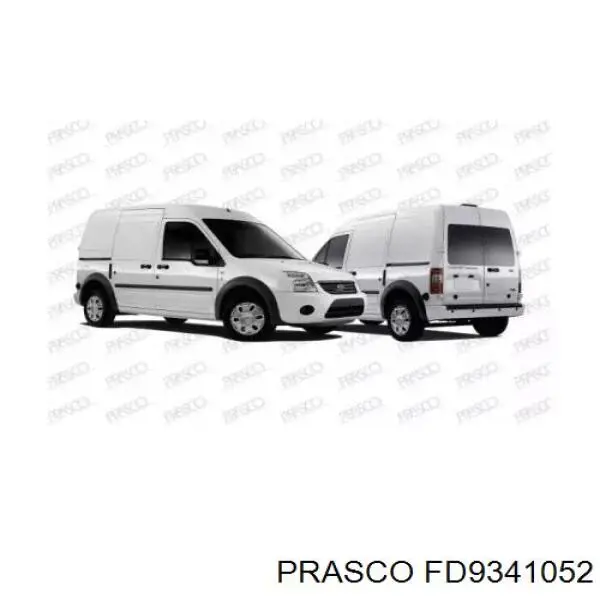 5007969 Ford parachoques trasero