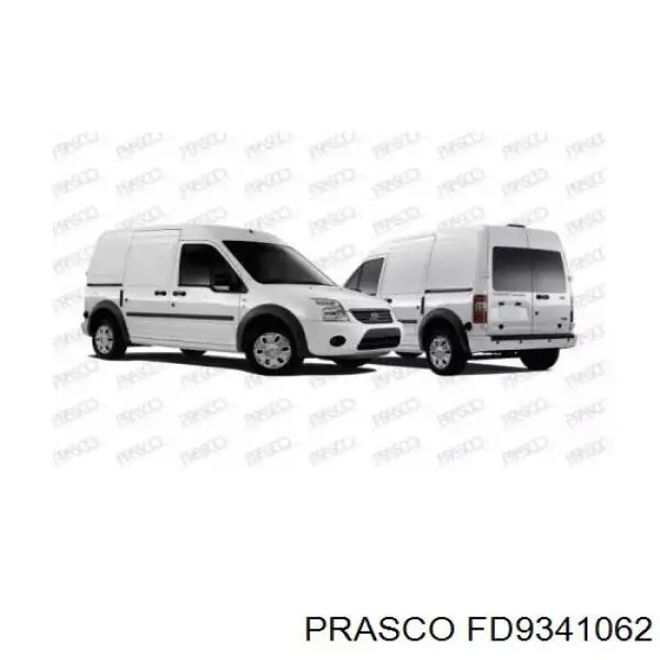 Paragolpes Ford Connect furgoneta (TC7) (2002 - 2013) precio, desde 130,35 EUR
