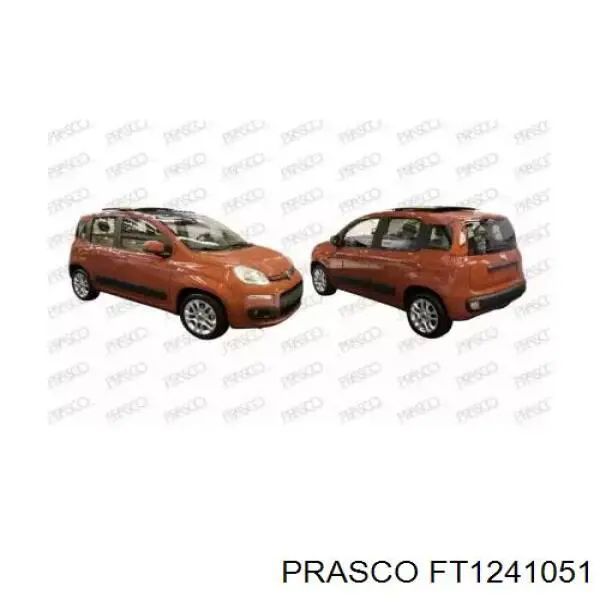 735537016 Fiat/Alfa/Lancia parachoques trasero