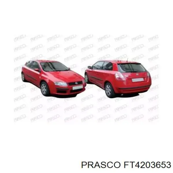 0051759313 Fiat/Alfa/Lancia guardabarros interior, aleta trasera, derecho