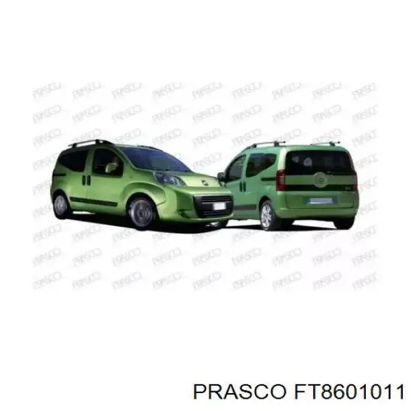 1609861480 Peugeot/Citroen paragolpes delantero