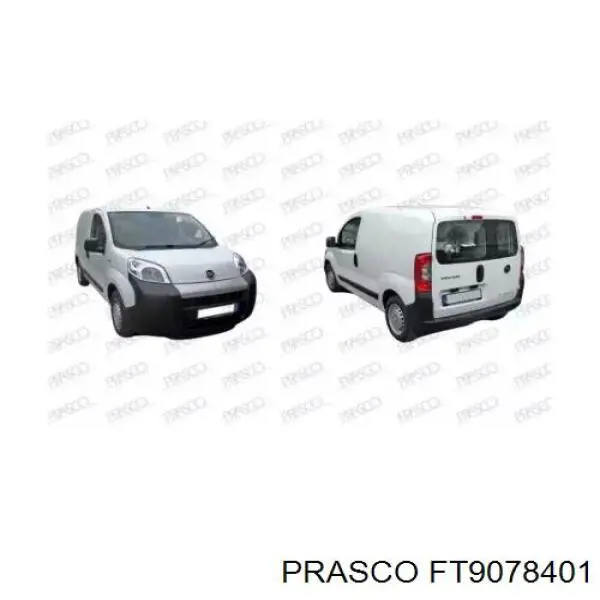 Manecilla de puerta, equipamiento habitáculo, delantera derecha para Fiat Fiorino (225)