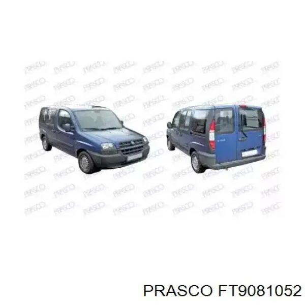 Parachoques trasero, parte central Fiat/Alfa/Lancia 98808650 precio, desde 103,09 EUR
