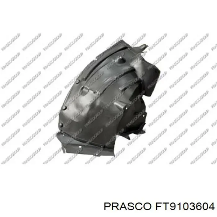 Comprar 51891107 Fiat/Alfa/Lancia Guardalodos interior izquierdo, guardafango delantero
