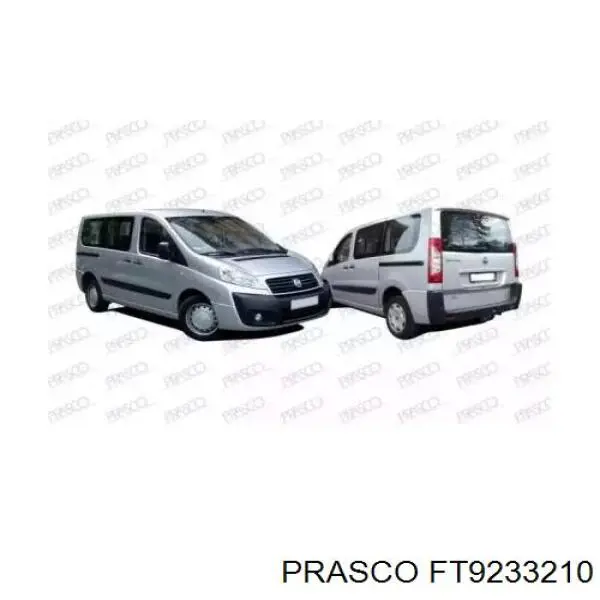 Bastidor radiador 1440107980 Peugeot/Citroen
