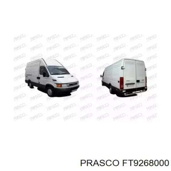 Tirador de puerta exterior delantero Iveco Daily 3 