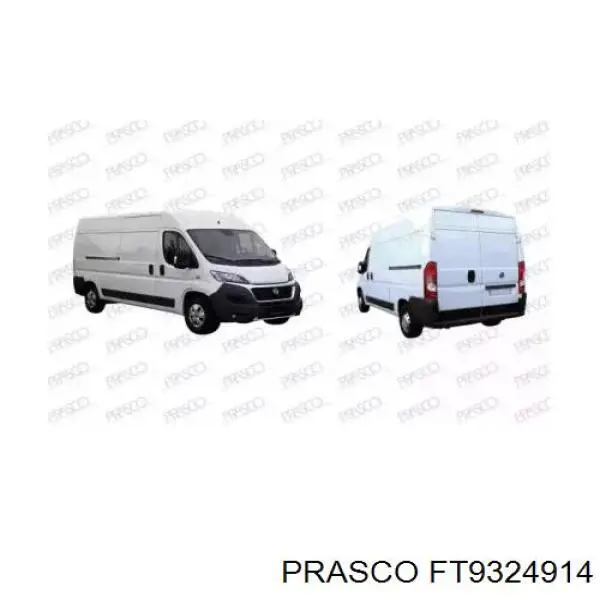 Faro izquierdo 1682748580 Peugeot/Citroen