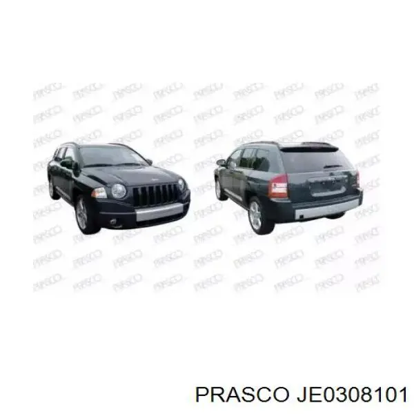 Manija exterior derecha de puerta trasera Chrysler 5115826AD precio, desde 46,46 EUR