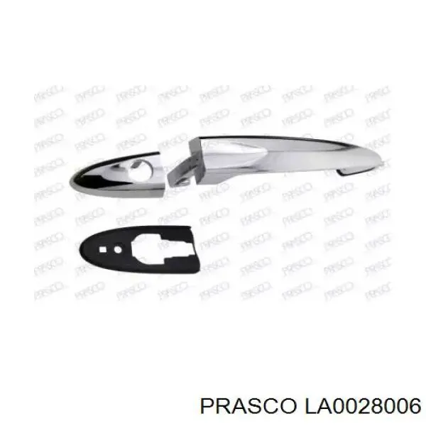 Tirador de puerta exterior delantero izquierda para Lancia Ypsilon (843)