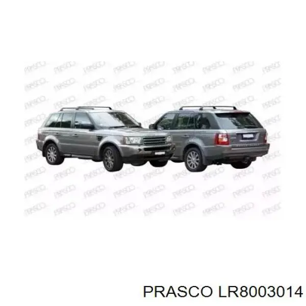 5H3216005BA Land Rover Aleta delantera izquierda