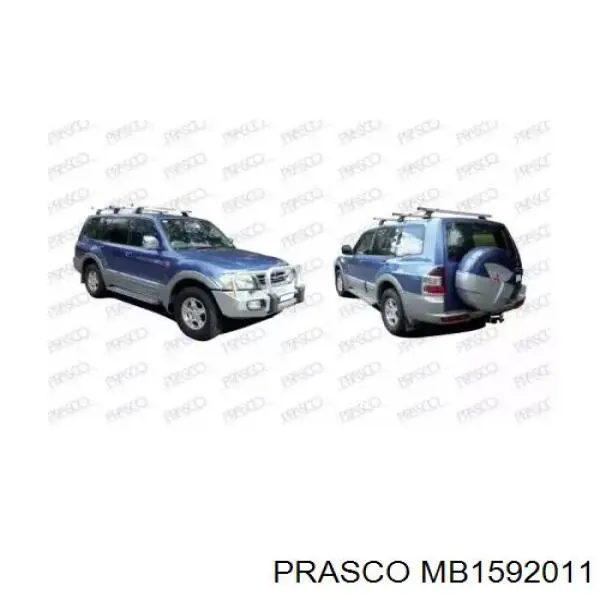 Comprar MB1592011 Prasco Rejilla frontal