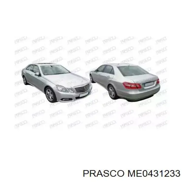 Comprar A2128851874 Mercedes Moldura de puerta delantera derecha