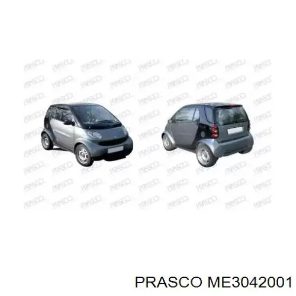  Parrilla Smart FORTWO 